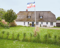 Der Friesenhaus "Hus opn Diek" heute