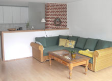 Wohn- und Essbereich von Reethaus 2